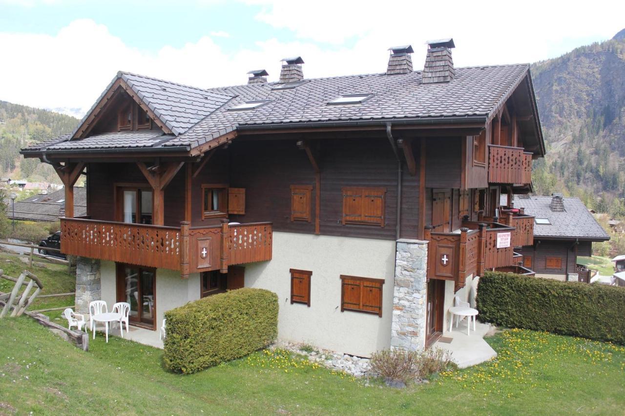 Appartement Chaleureux Les Houches 29 M² Piscine Partagee Екстериор снимка