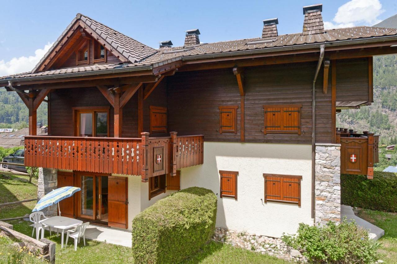 Appartement Chaleureux Les Houches 29 M² Piscine Partagee Екстериор снимка