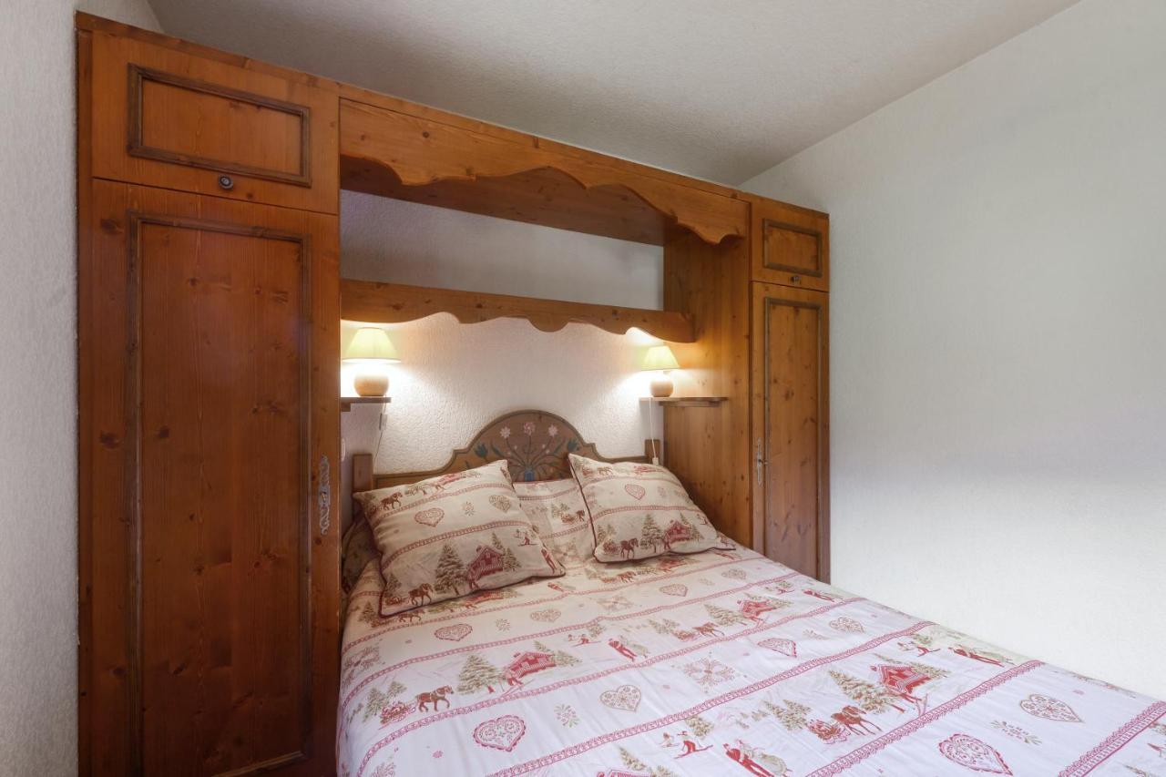 Appartement Chaleureux Les Houches 29 M² Piscine Partagee Екстериор снимка
