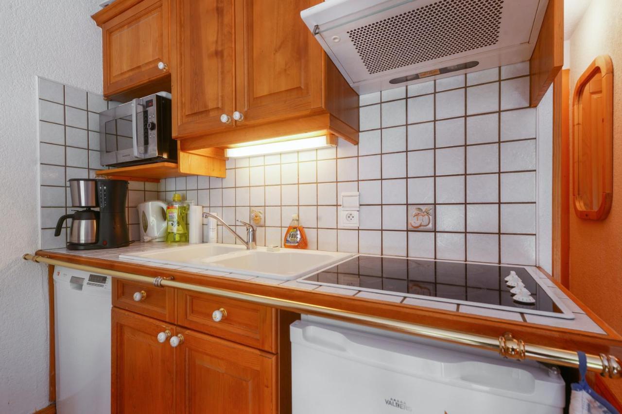 Appartement Chaleureux Les Houches 29 M² Piscine Partagee Екстериор снимка