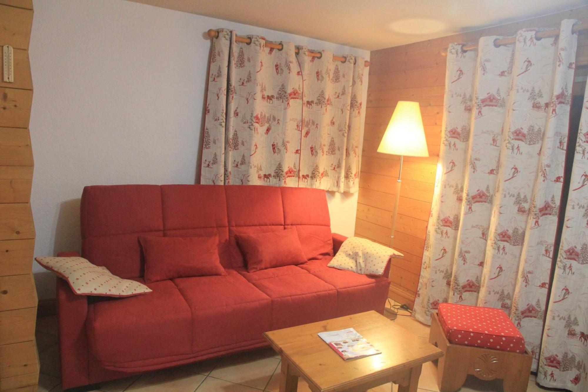 Appartement Chaleureux Les Houches 29 M² Piscine Partagee Екстериор снимка